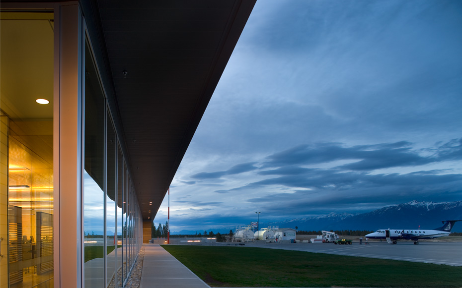 office of mcfarlane biggar architects + designers, Cranbrook, British Columbia, Canada, Canadian Rockies International Airport