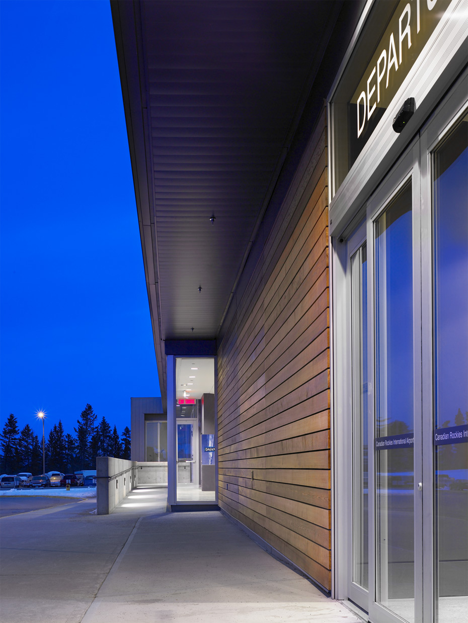 office of mcfarlane biggar architects + designers, Cranbrook, British Columbia, Canada, Canadian Rockies International Airport