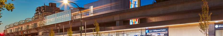 office of mcfarlane biggar architects + designers, Vancouver, Joyce Collingwood SkyTrain Station Upgrades