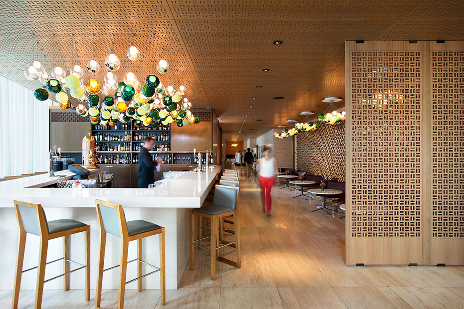 office of mcfarlane biggar architects + designers, Toronto, Ontario, Canada, bosk Restaurant + Shangri-La Hotel Lobby