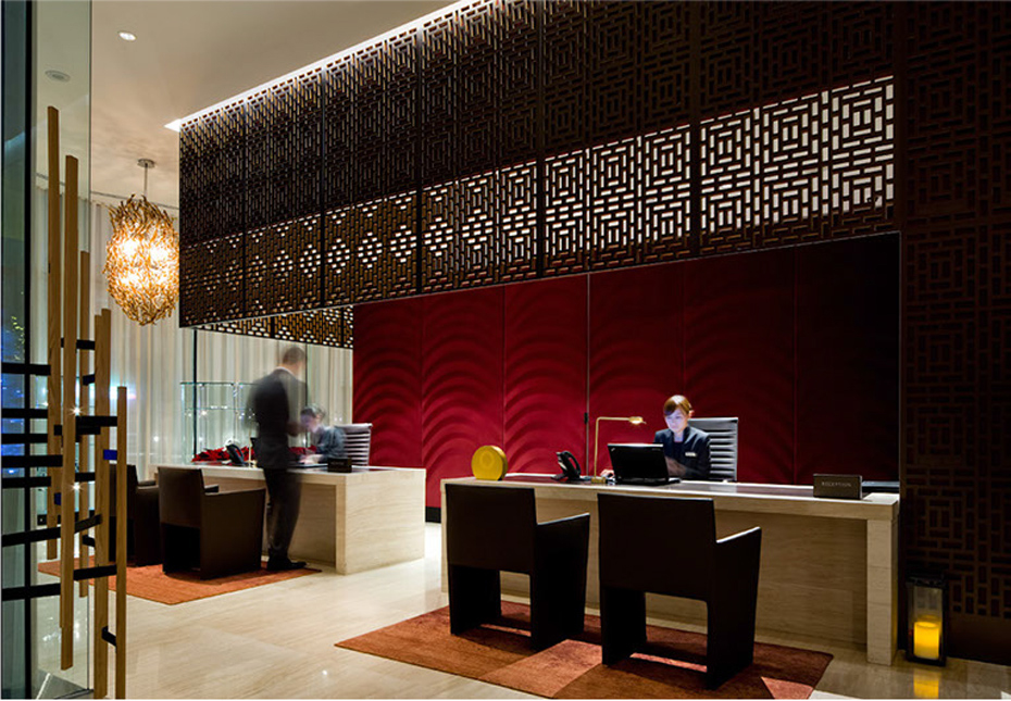 office of mcfarlane biggar architects + designers, Toronto, Ontario, Canada, bosk Restaurant + Shangri-La Hotel Lobby