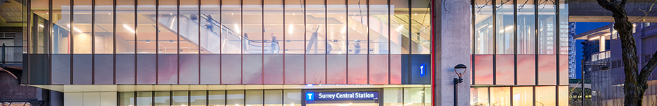 office of mcfarlane biggar architects + designers, Surrey, Surrey Central SkyTrain Station Upgrades
