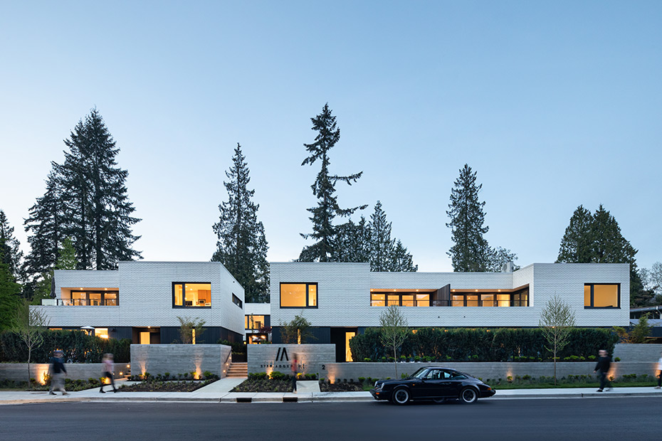 office of mcfarlane biggar architects + designers, North Vancouver, British Columbia, Canada, Edgemont Boulevard Townhomes