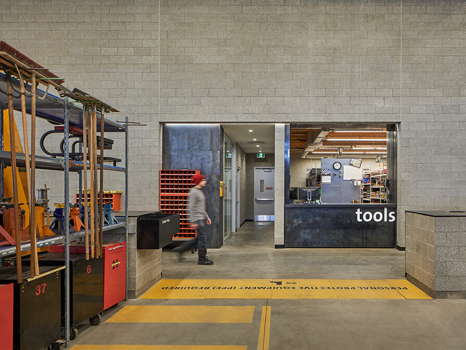 office of mcfarlane biggar architects + designers, Prince George, British Columbia, Canada, College of New Caledonia Heavy Mechanical Trades Training Facility