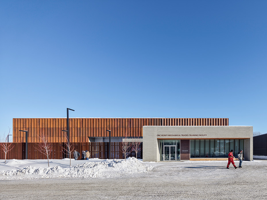 office of mcfarlane biggar architects + designers, Prince George, British Columbia, Canada, College of New Caledonia Heavy Mechanical Trades Training Facility