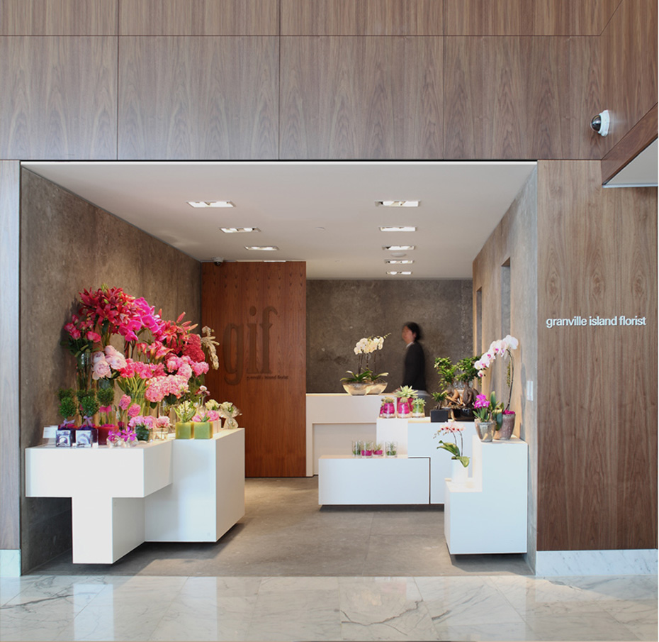 office of mcfarlane biggar architects + designers, Vancouver, British Columbia, Canada, Granville Island Florist