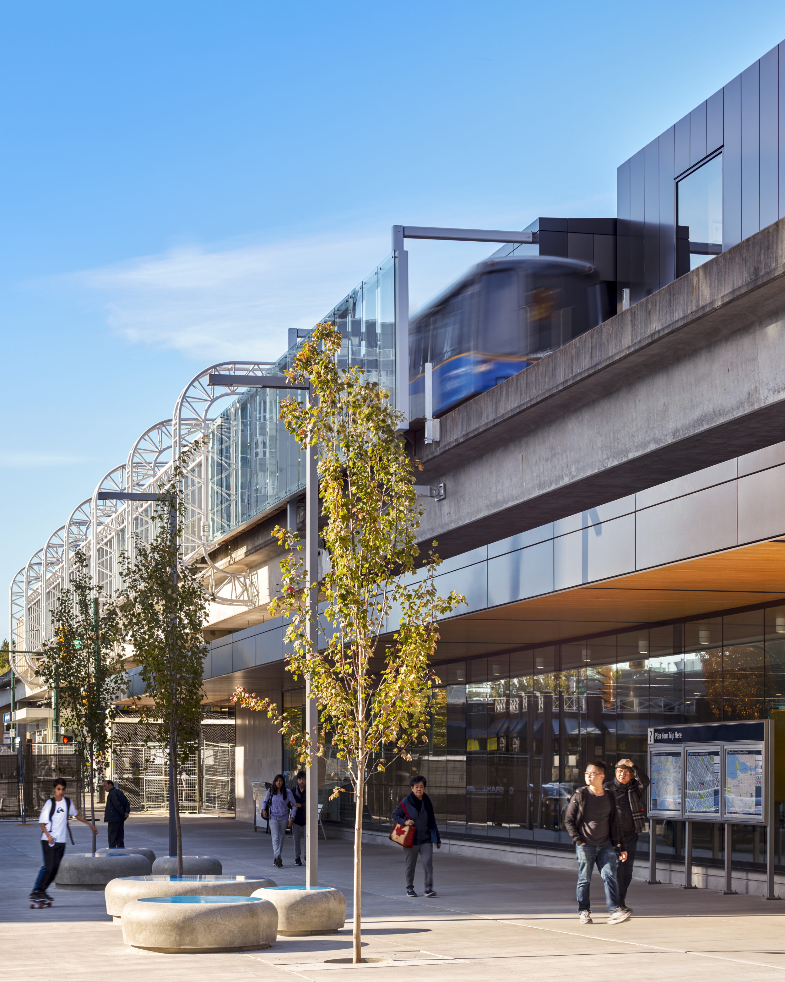 office of mcfarlane biggar architects + designers, Vancouver, BC, Joyce Collingwood SkyTrain Station Upgrades