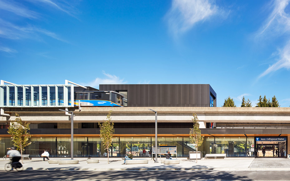 office of mcfarlane biggar architects + designers, Vancouver, BC, Joyce Collingwood SkyTrain Station Upgrades