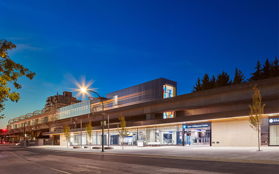 office of mcfarlane biggar architects + designers, Vancouver, BC, Joyce Collingwood SkyTrain Station Upgrades