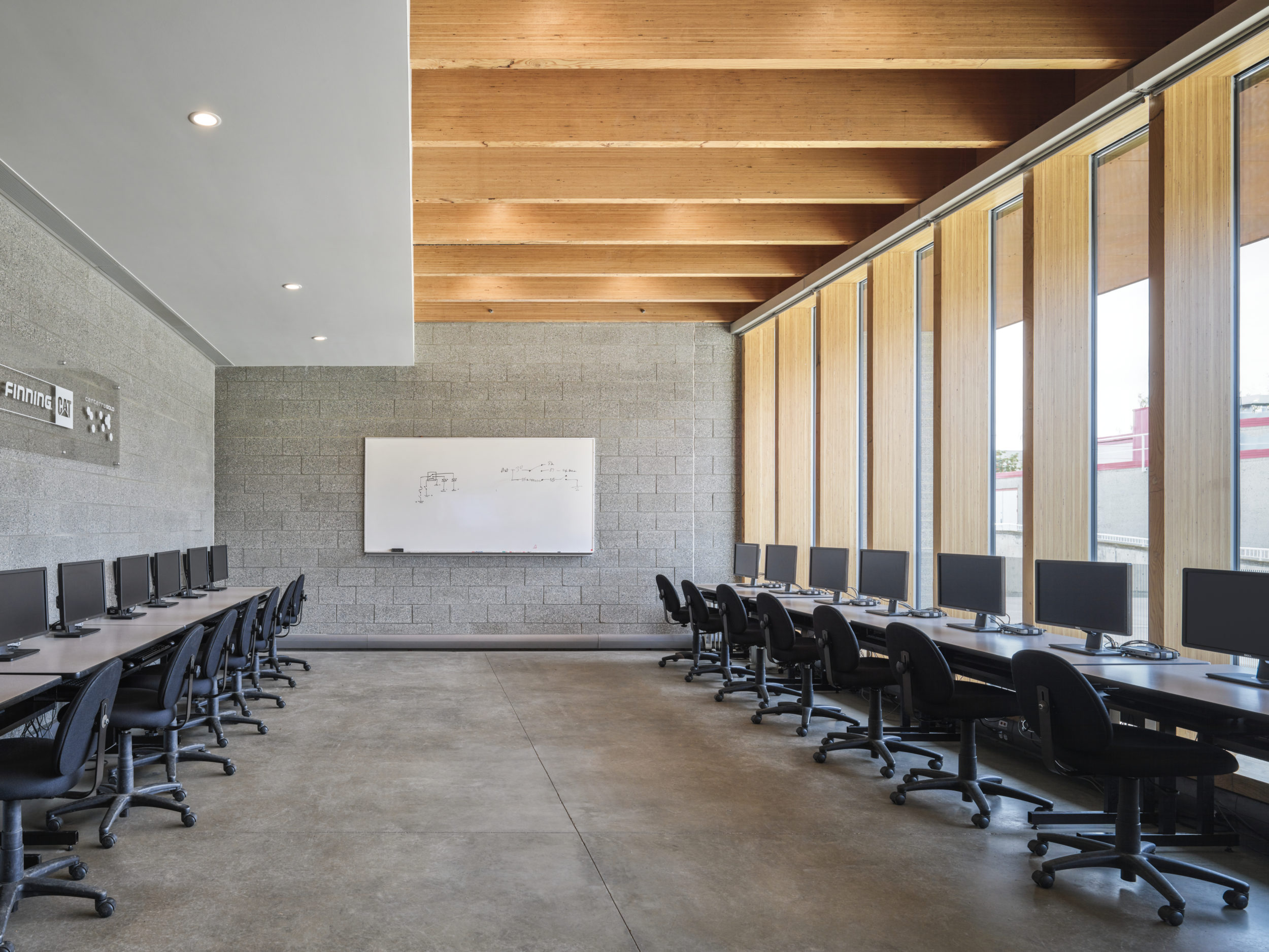 office of mcfarlane biggar architects + designers, Prince George, British Columbia, Canada, College of New Caledonia Heavy Mechanical Trades Training Facility