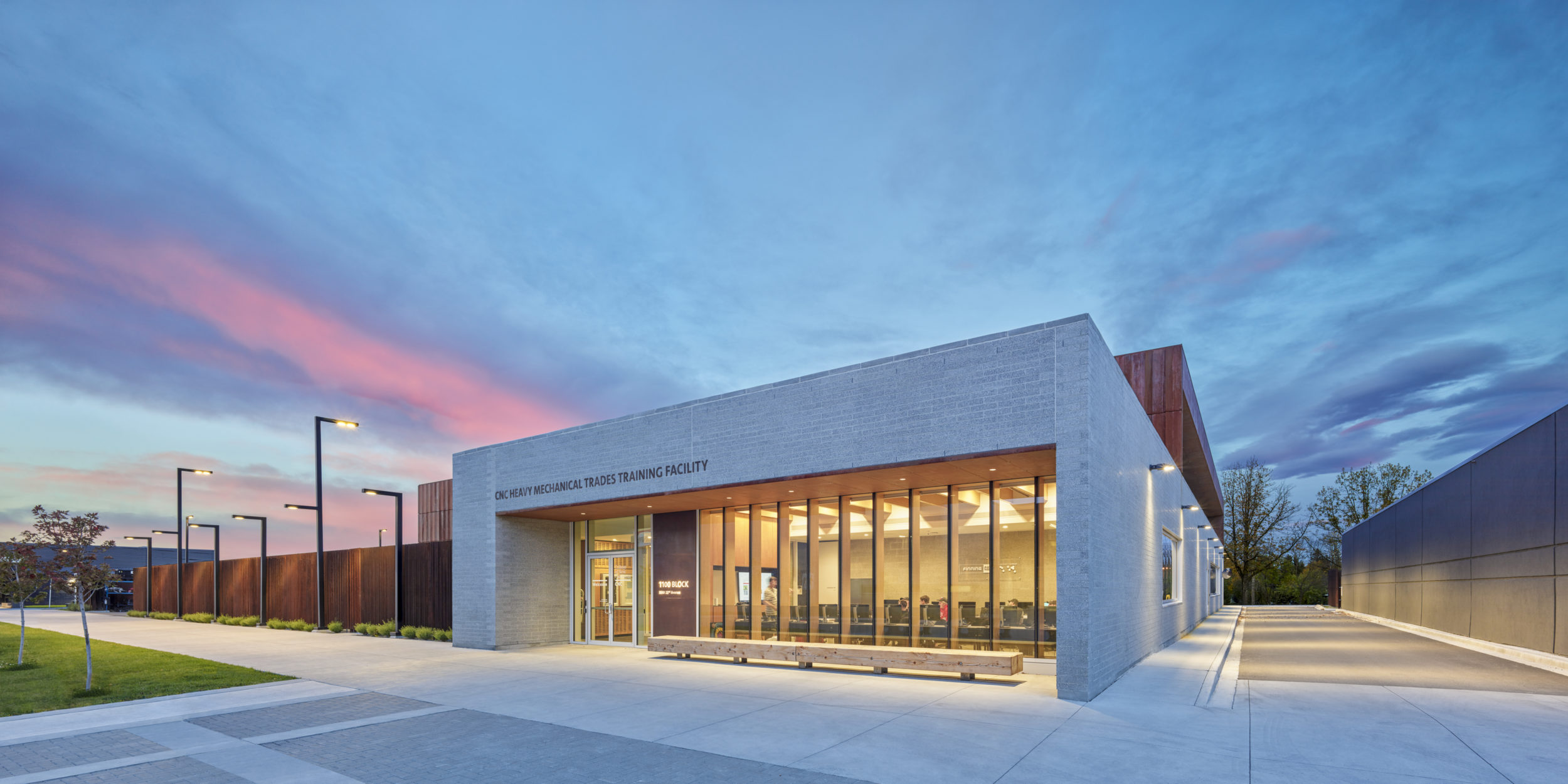 office of mcfarlane biggar architects + designers, Prince George, British Columbia, Canada, College of New Caledonia Heavy Mechanical Trades Training Facility