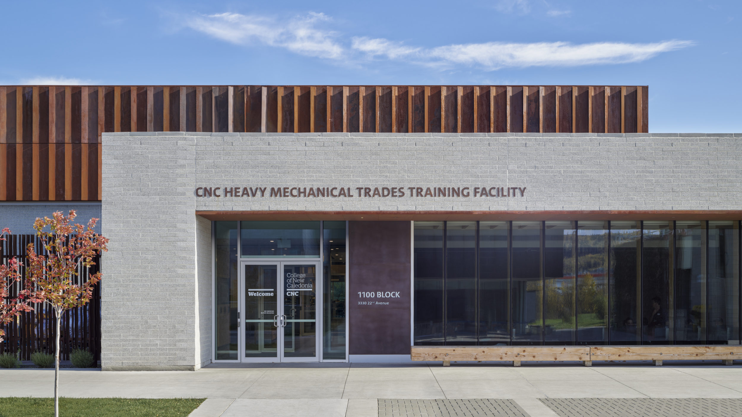 office of mcfarlane biggar architects + designers, Prince George, British Columbia, Canada, College of New Caledonia Heavy Mechanical Trades Training Facility