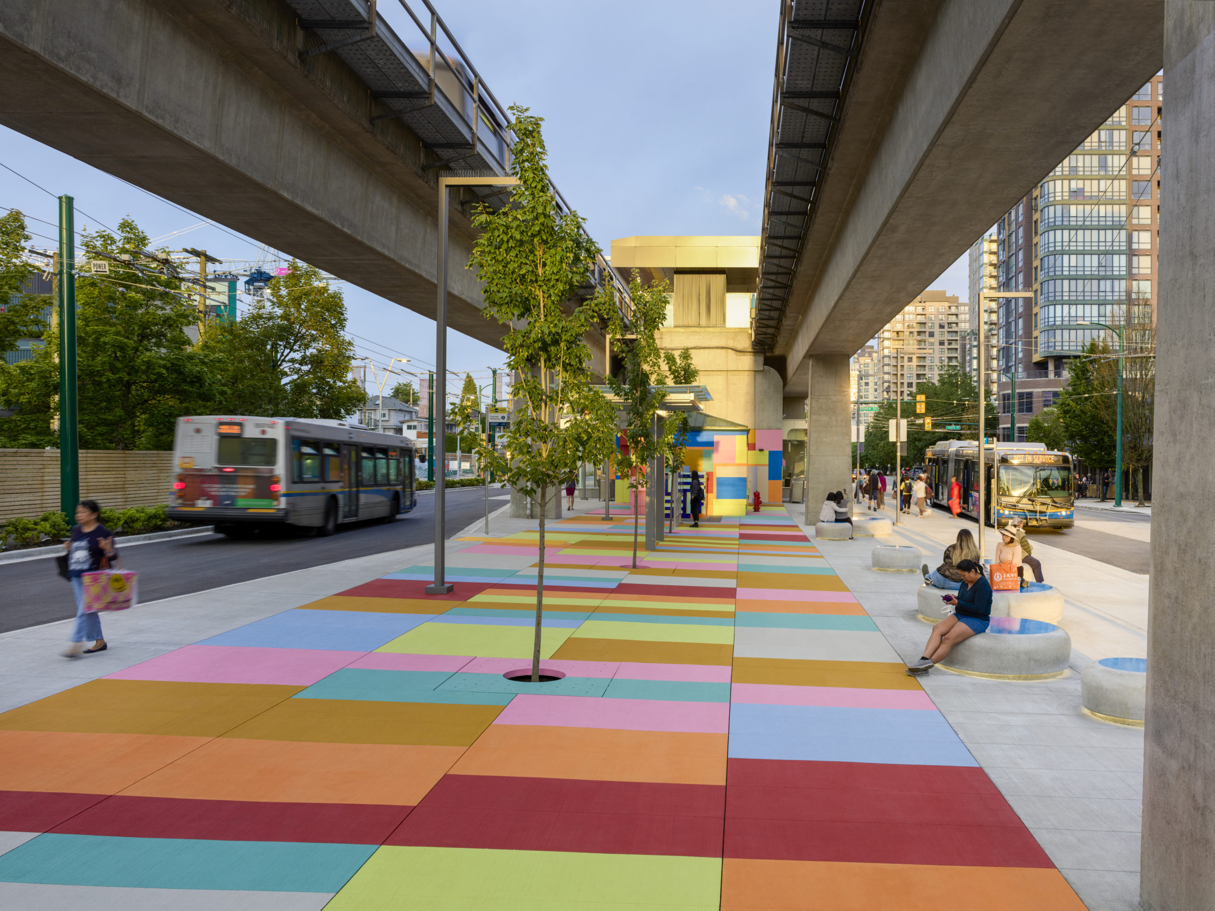 office of mcfarlane biggar architects + designers, Vancouver, BC, Joyce Collingwood SkyTrain Station Upgrades