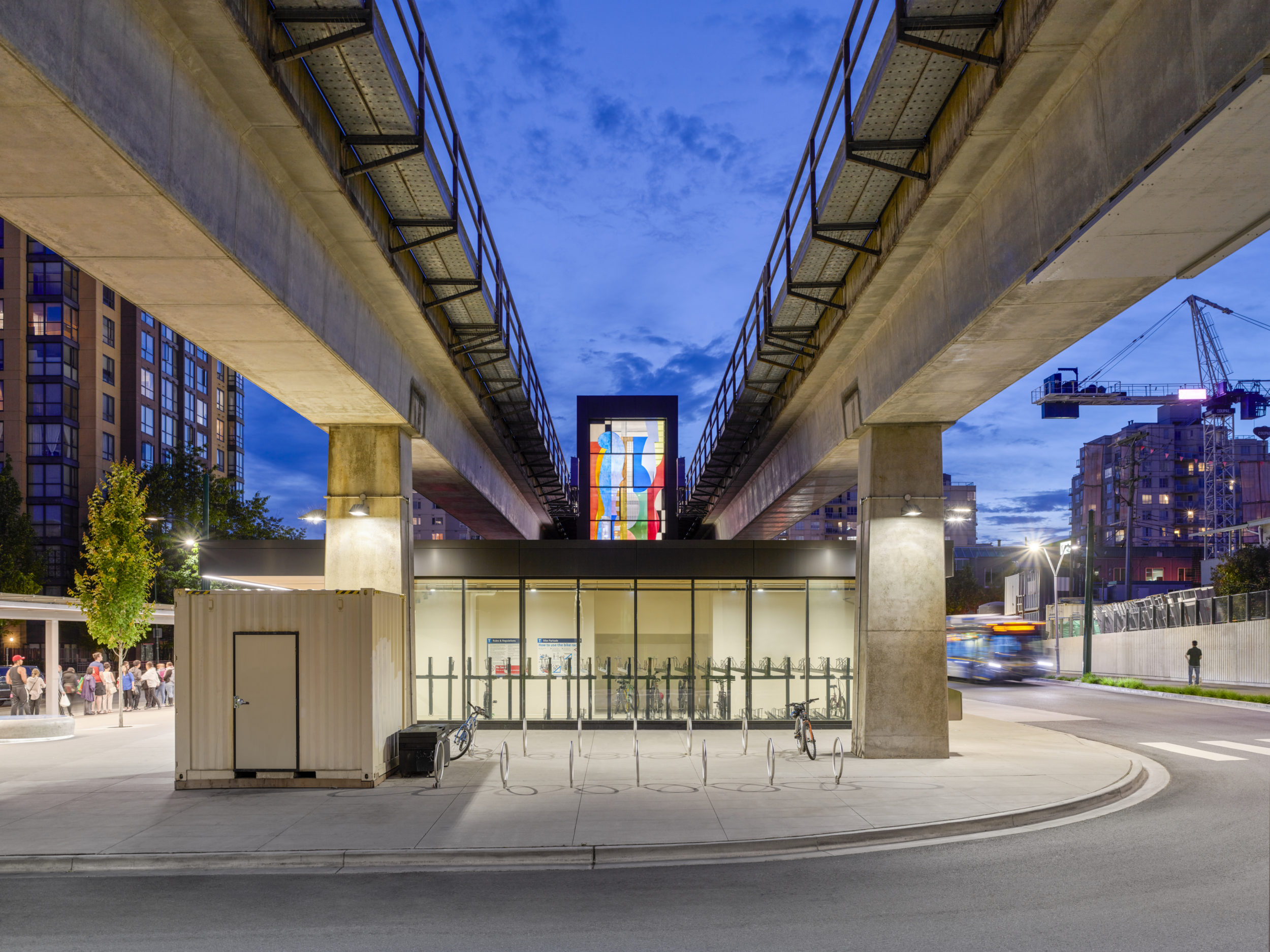 office of mcfarlane biggar architects + designers, Vancouver, BC, Joyce Collingwood SkyTrain Station Upgrades