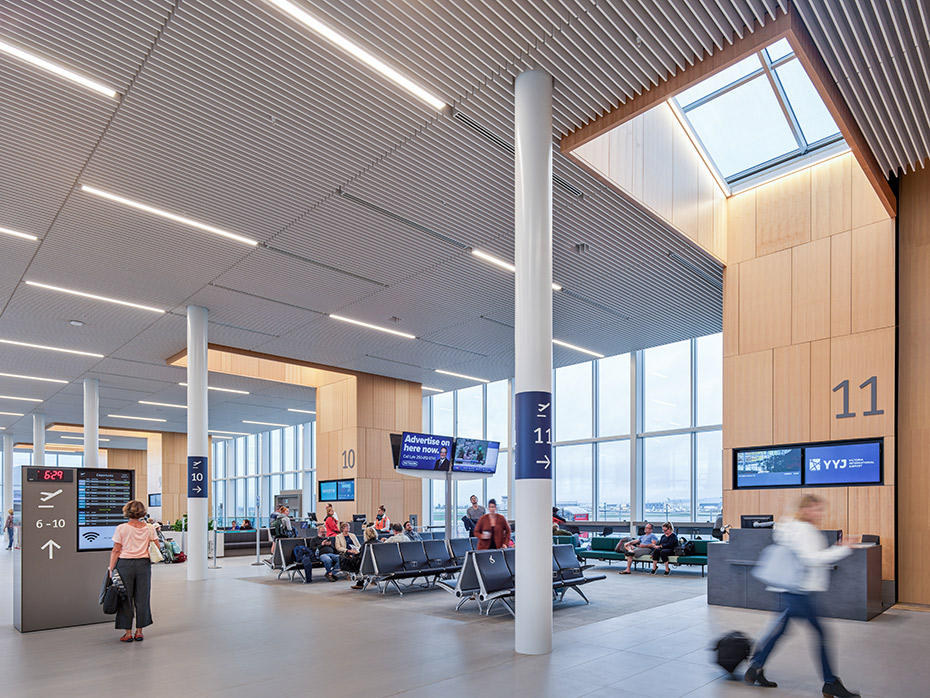 office of mcfarlane biggar architects + designers victoria airport