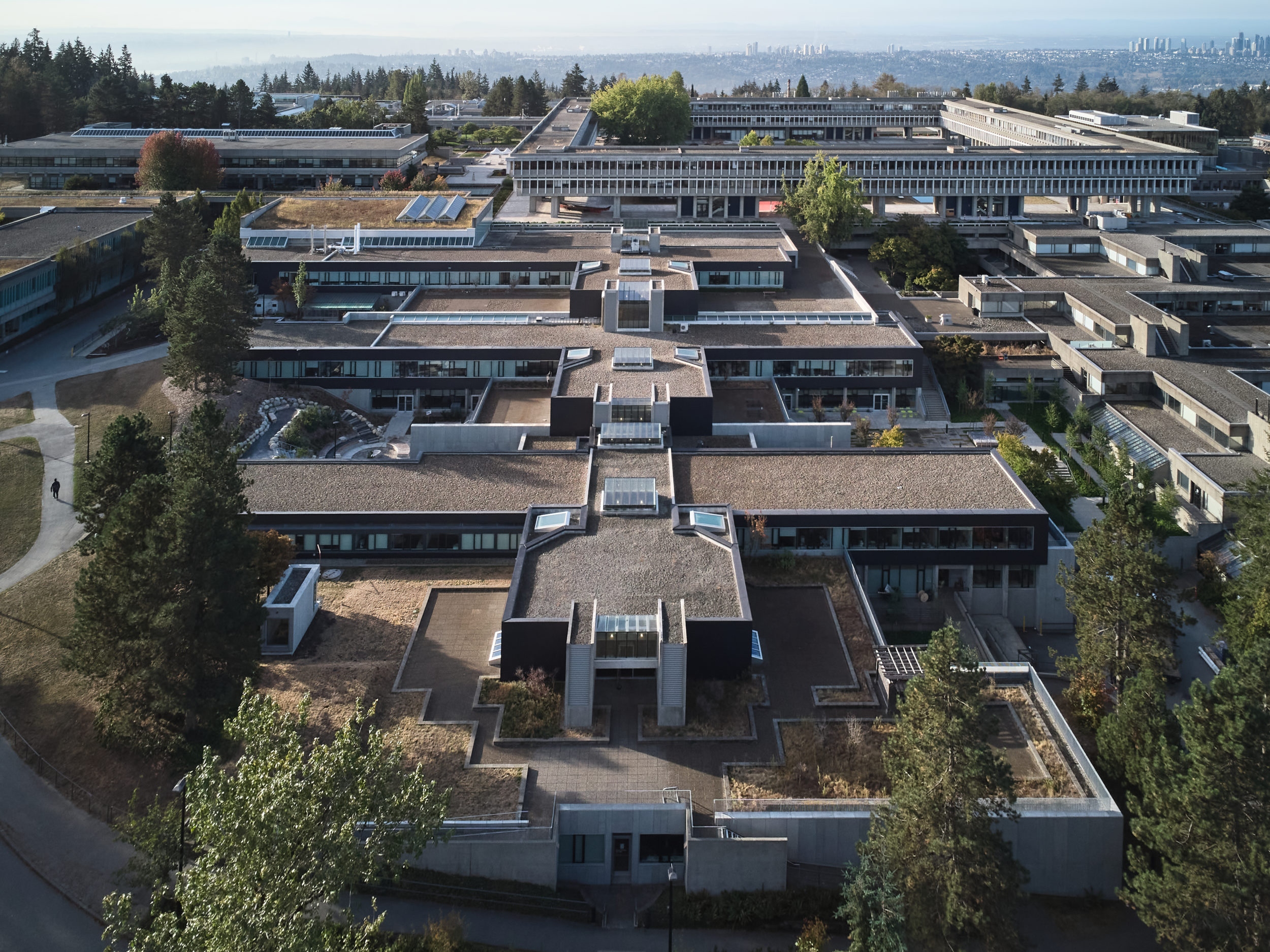 office of mcfarlane biggar architects + designers, Burnaby, BC, SFU Education Building Envelope + Interiors + Signage