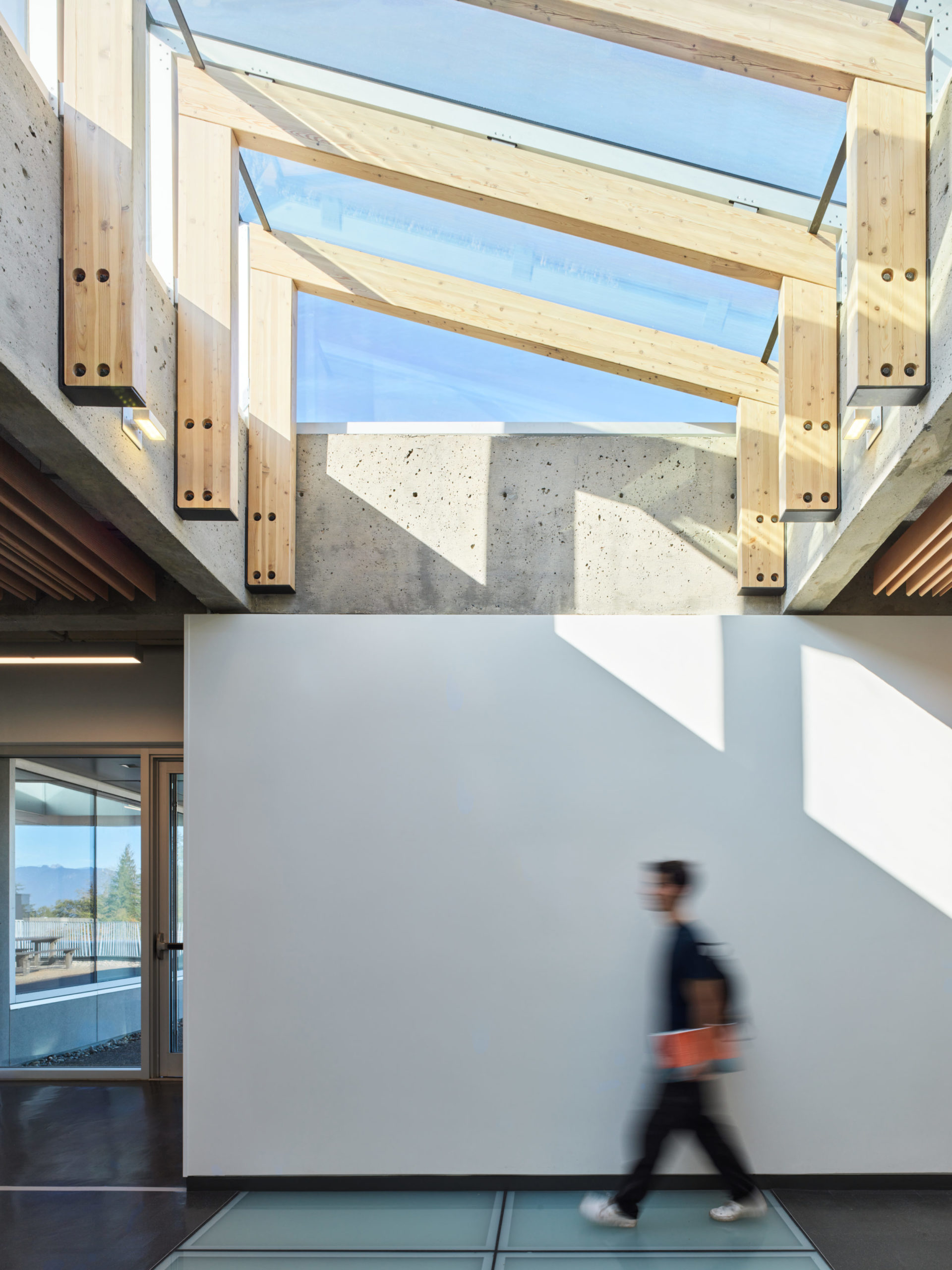 office of mcfarlane biggar architects + designers, Burnaby, BC, SFU Education Building Envelope + Interiors + Signage