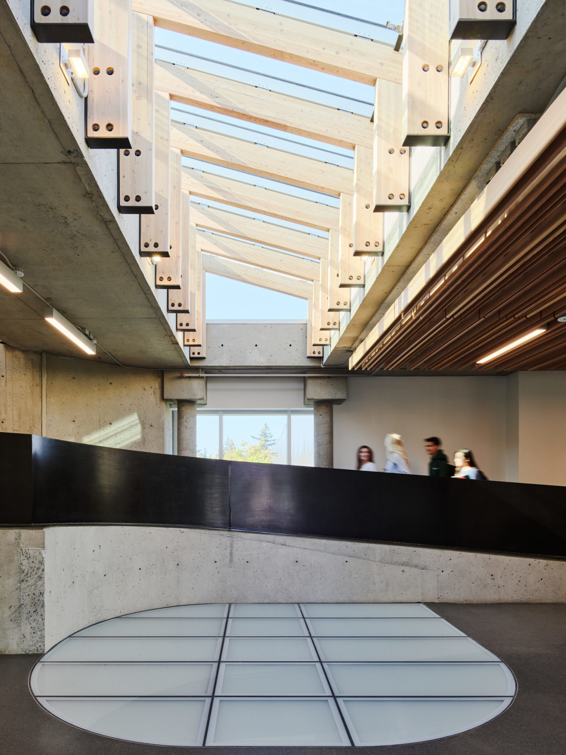 office of mcfarlane biggar architects + designers, Burnaby, BC, SFU Education Building Envelope + Interiors + Signage