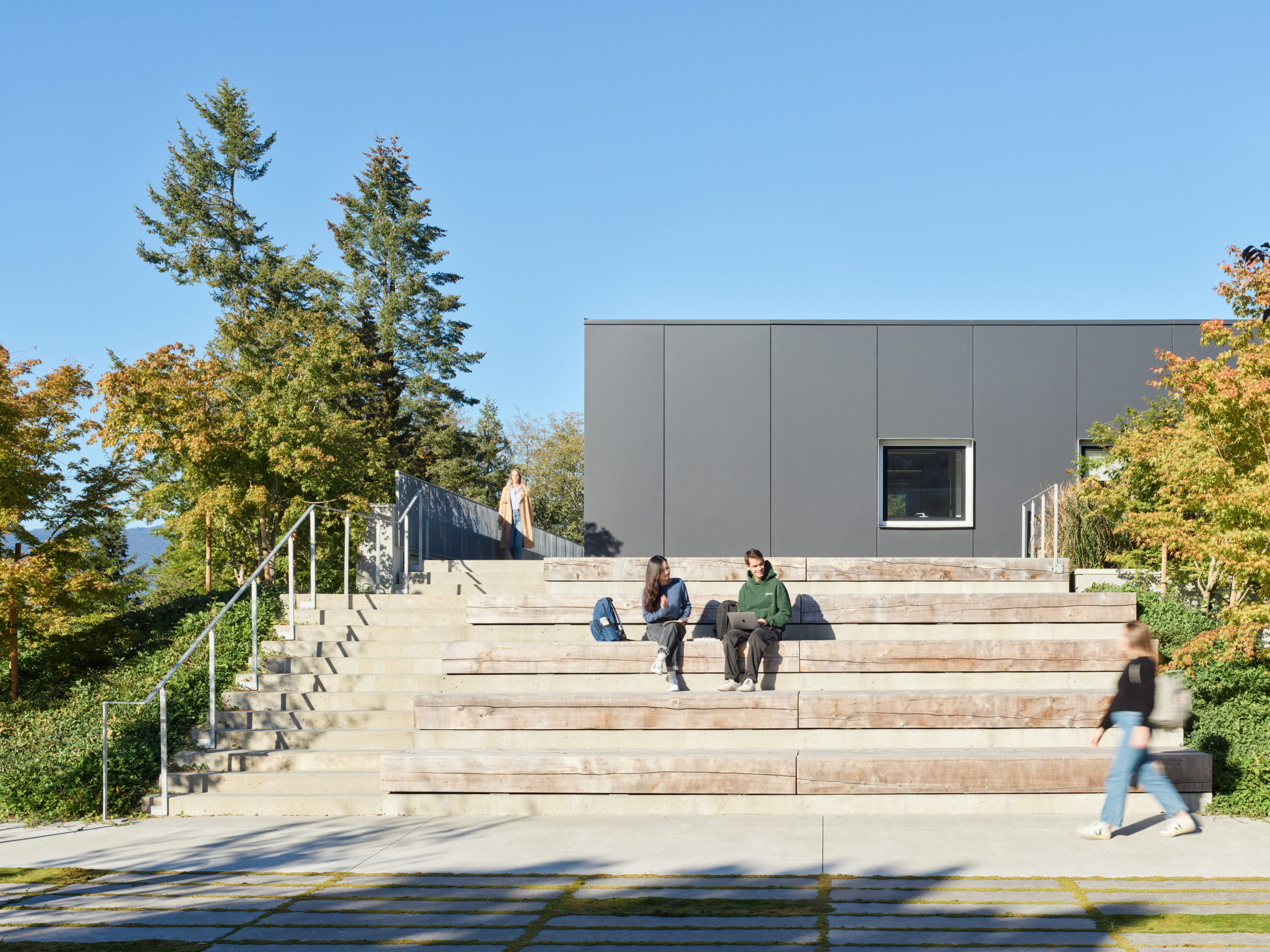 office of mcfarlane biggar architects + designers, Burnaby, BC, SFU Education Building Envelope + Interiors + Signage