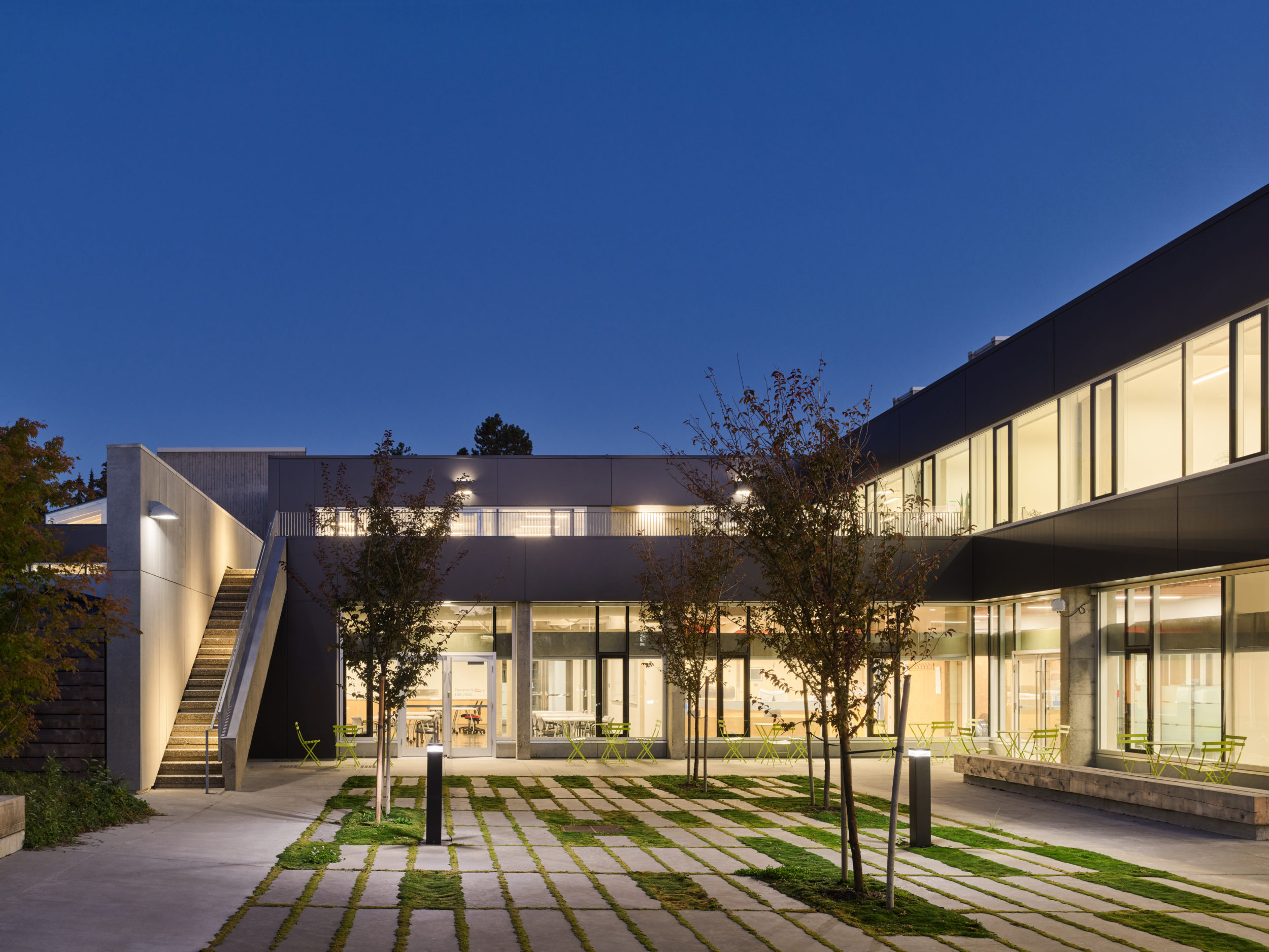 office of mcfarlane biggar architects + designers, Burnaby, BC, SFU Education Building Envelope + Interiors + Signage