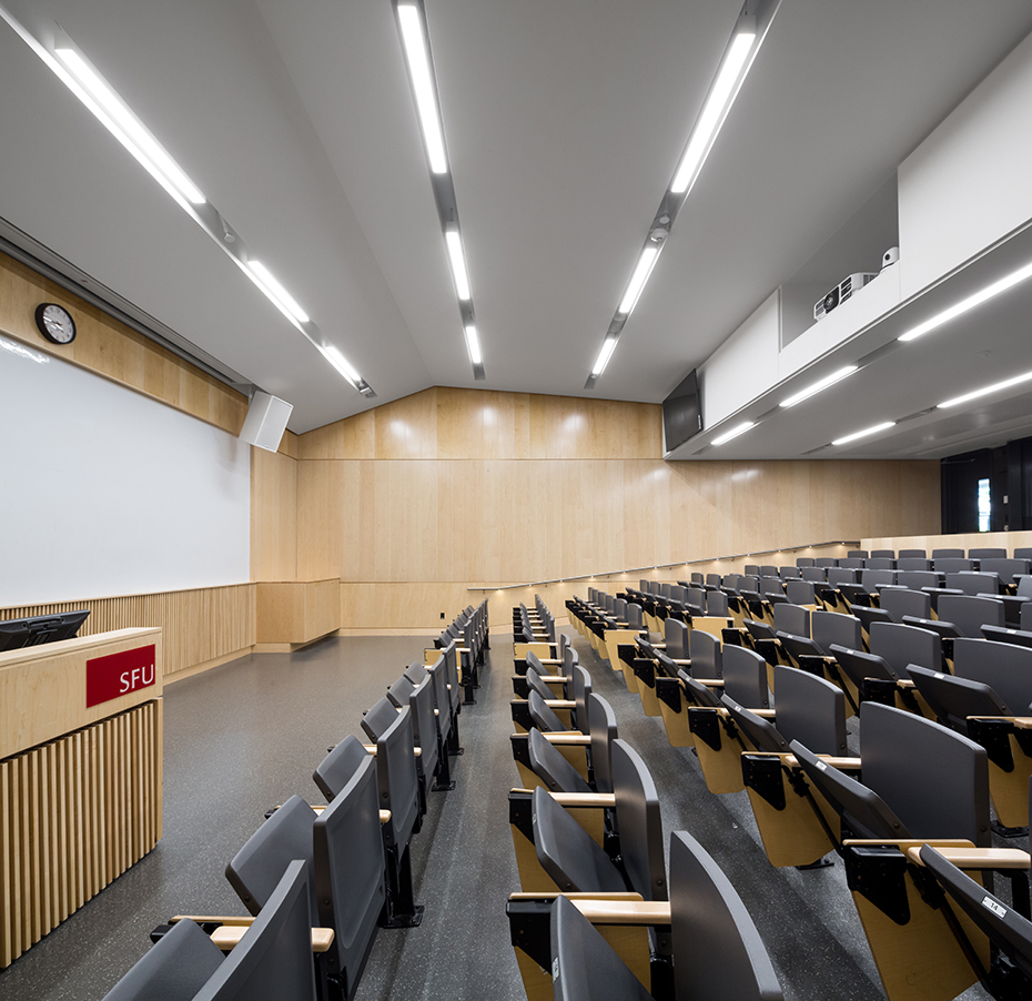 office of mcfarlane biggar architects + designers, Burnaby, BC, SFU Academic Quadrangle Theatre Renovations