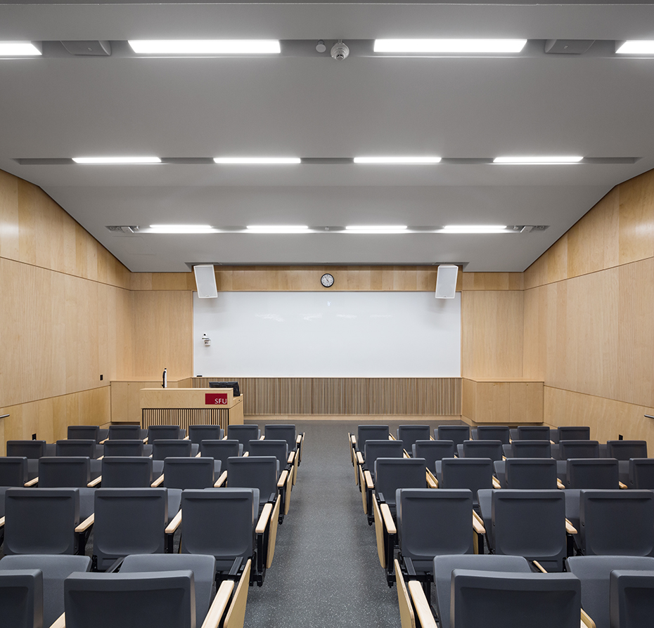 office of mcfarlane biggar architects + designers, Burnaby, BC, SFU Academic Quadrangle Theatre Renovations